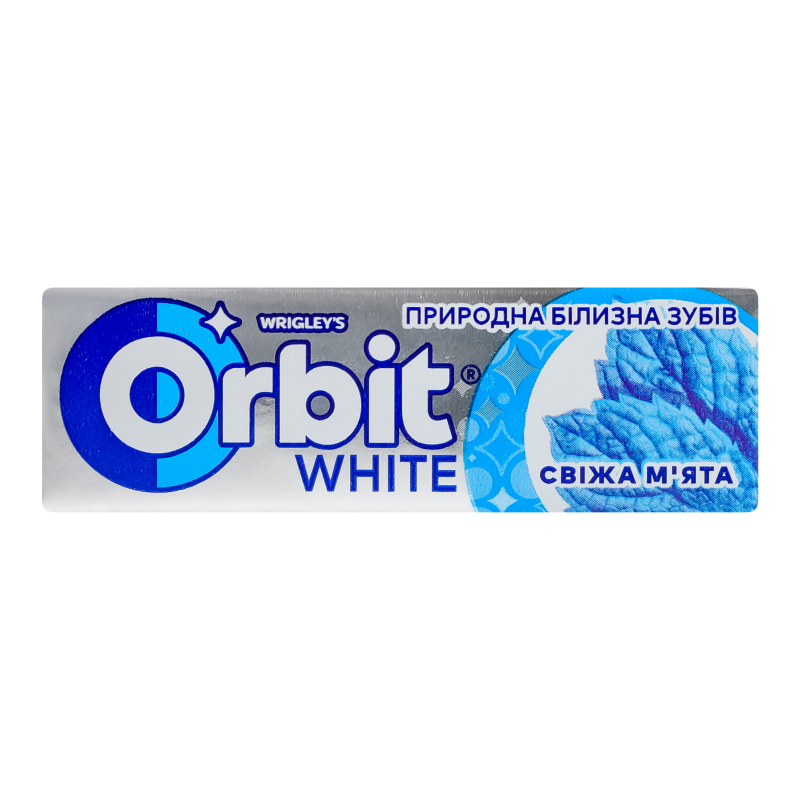 Жув. гумка ORBIT White Fresh 14г Ріглі