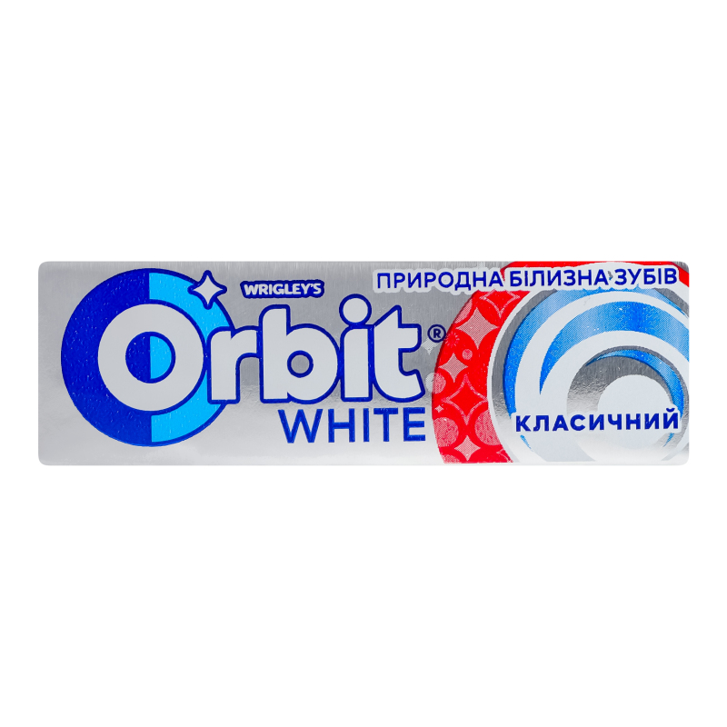 Жув. гумка ORBIT White класичний 14г Ріглі