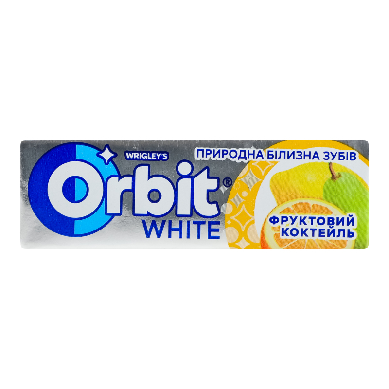 Жув.гум “ORBIT” White Fruit под 1ШТ /Ріглі/