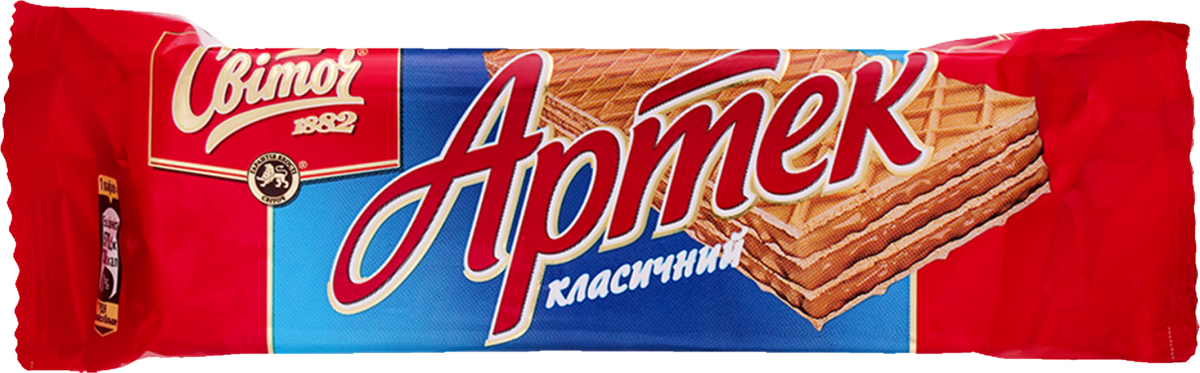 Вафлі Артек 71г Свiточ