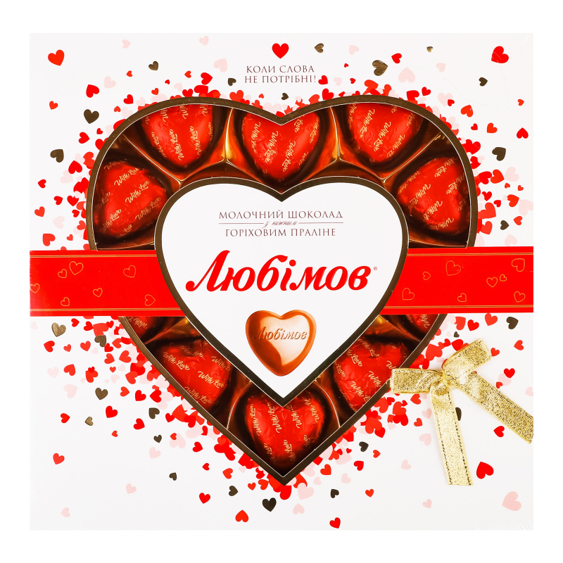 Ц-ки Любимов в молочшокол 125г Рейнф
