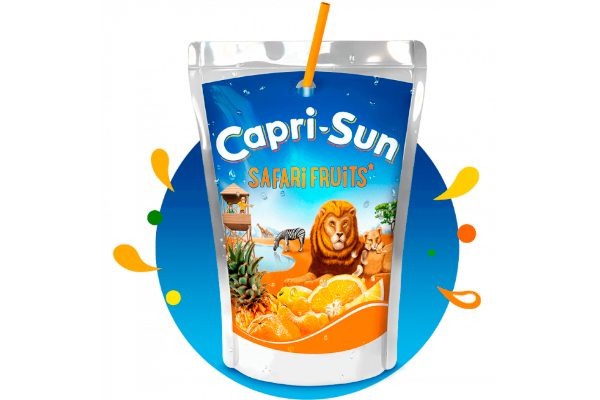 Напій соковм. Capri Sun Фруктове сафарі 200мл