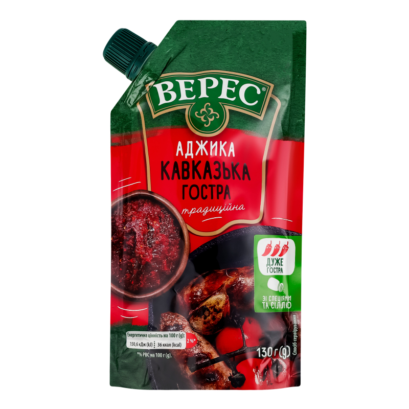 Аджика Верес гостра д/п 130г