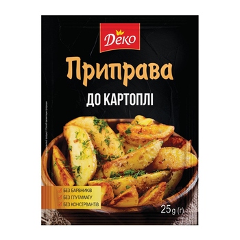 Приправа До картоплі 25г Деко