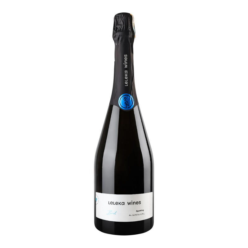 Вино ігр. Leleka Wines біле брют 0,75л