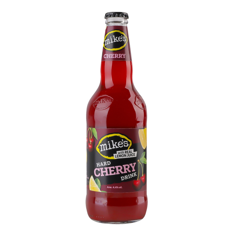 Пиво Mike’s Hard Drink вишня 4,4% с/б 0,43л