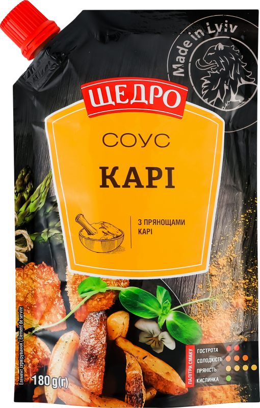 Соус Карі д/п 180г Щедро
