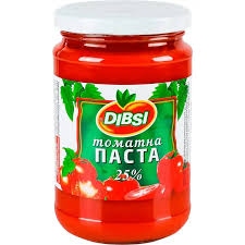 Паста томатна 25% 314г Dibsi