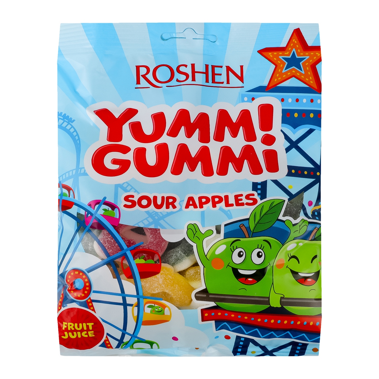 Желейні цукерки Yummi Gummi Apples 165г Рошен