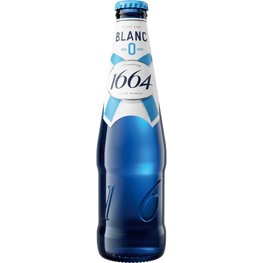 Пиво б/а Kronenbourg 1664 Blanc №0 світле с/б 0,46л