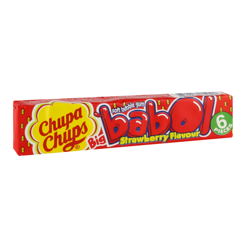Жув.гумка Chupa Chups Big Babol Полуниця 27,6г Perfetti