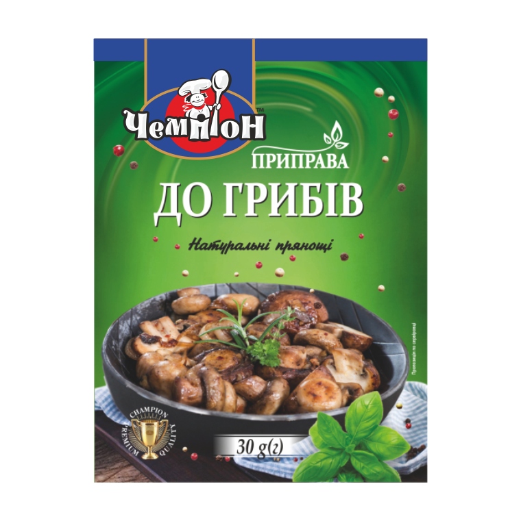 Приправа До грибів 30г Чемпіон