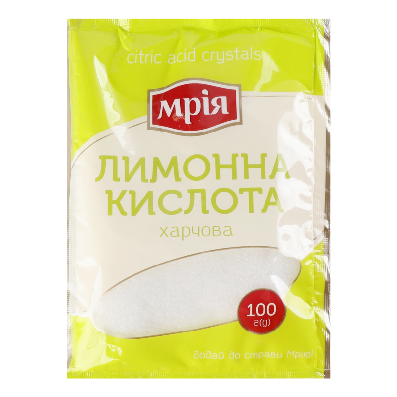 Лимонна кислота 100г Мрія