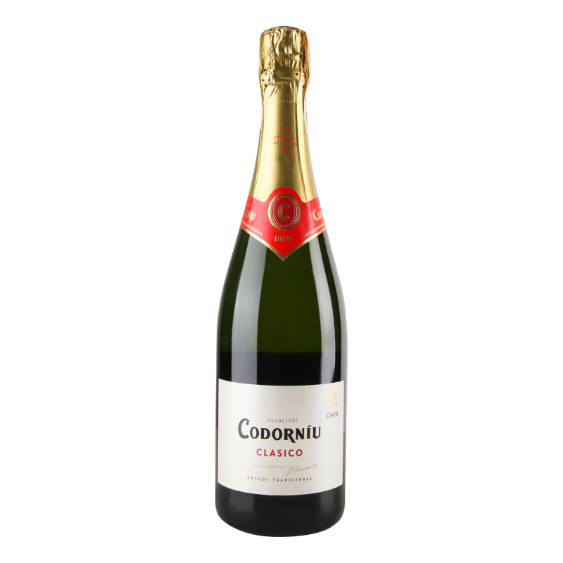 Вино ігр. Кава Класіко Брют біле 0,75л Codorniu