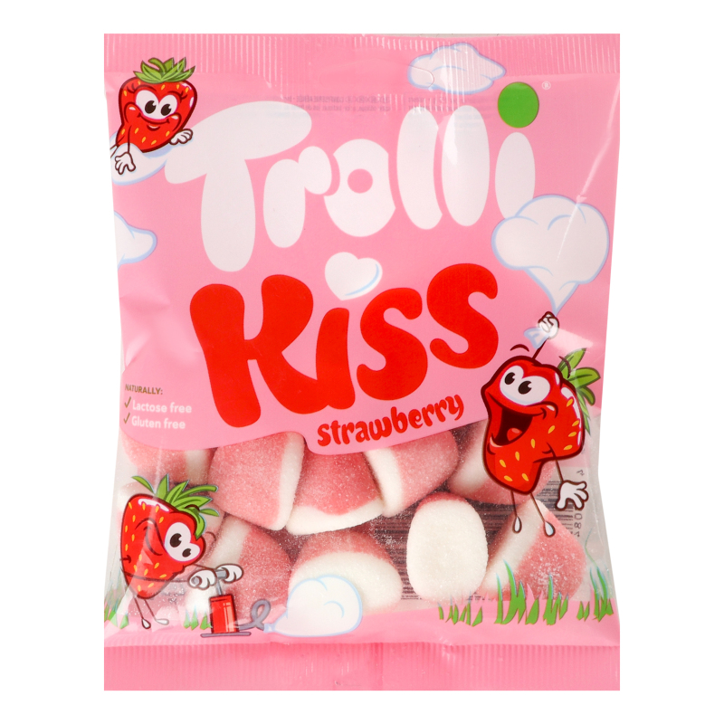 Мармелад жув.зефір Kiss 100г Trolli