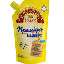 Майонез Преміум 67% д/п 160г Королівський Смак