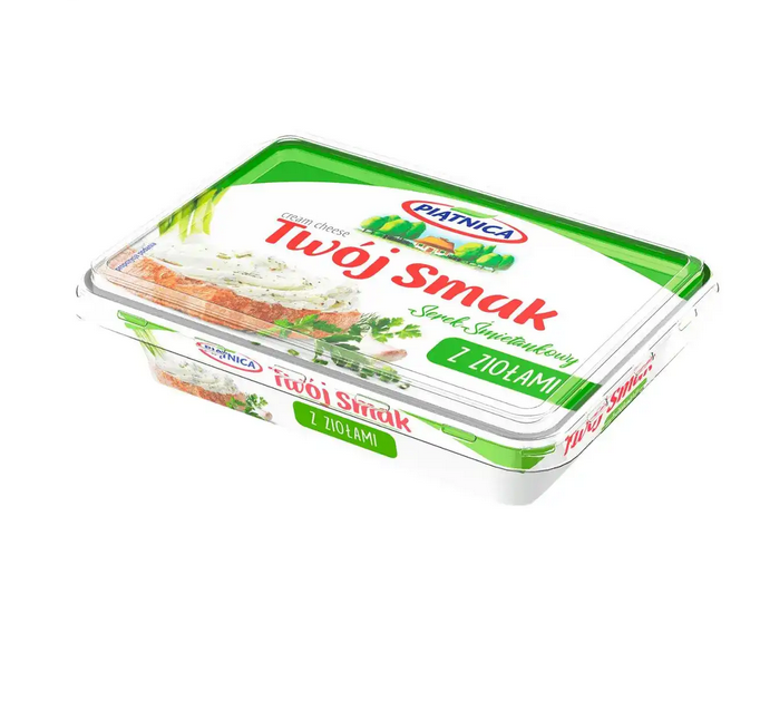 Сир вершковий Twoj Smak 60% 135г Piatnica Польща