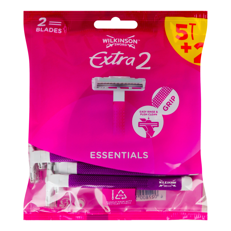 Бритва Wilkinson Sword Extra2 Essentials Beauty 5+2шт
