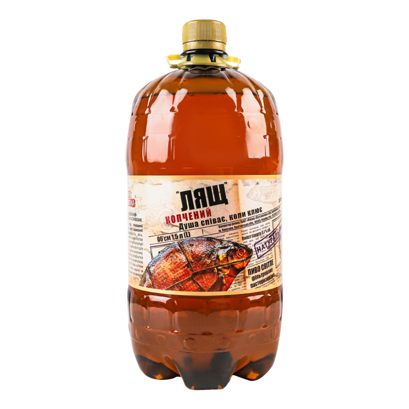 Пиво Полтава ЛЯЩ Копчений 1,5л