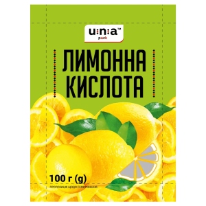 Лимонна кислота 100г UNA