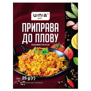 Приправа до плову 25г UNA