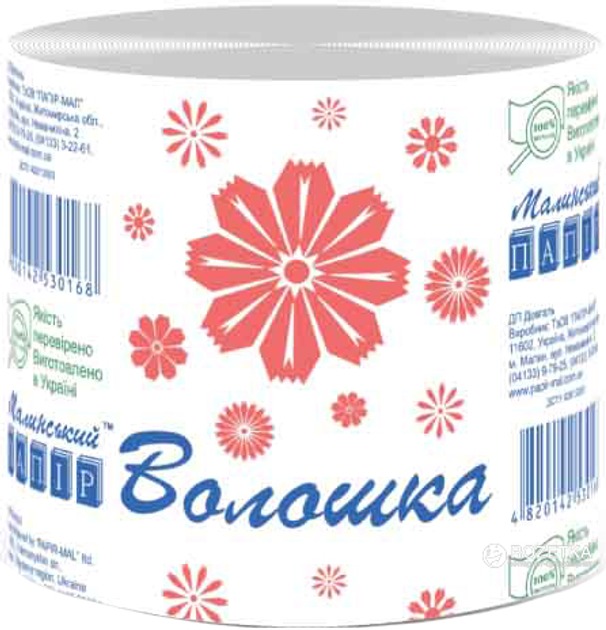 Папір туалетний Волошка 1шт