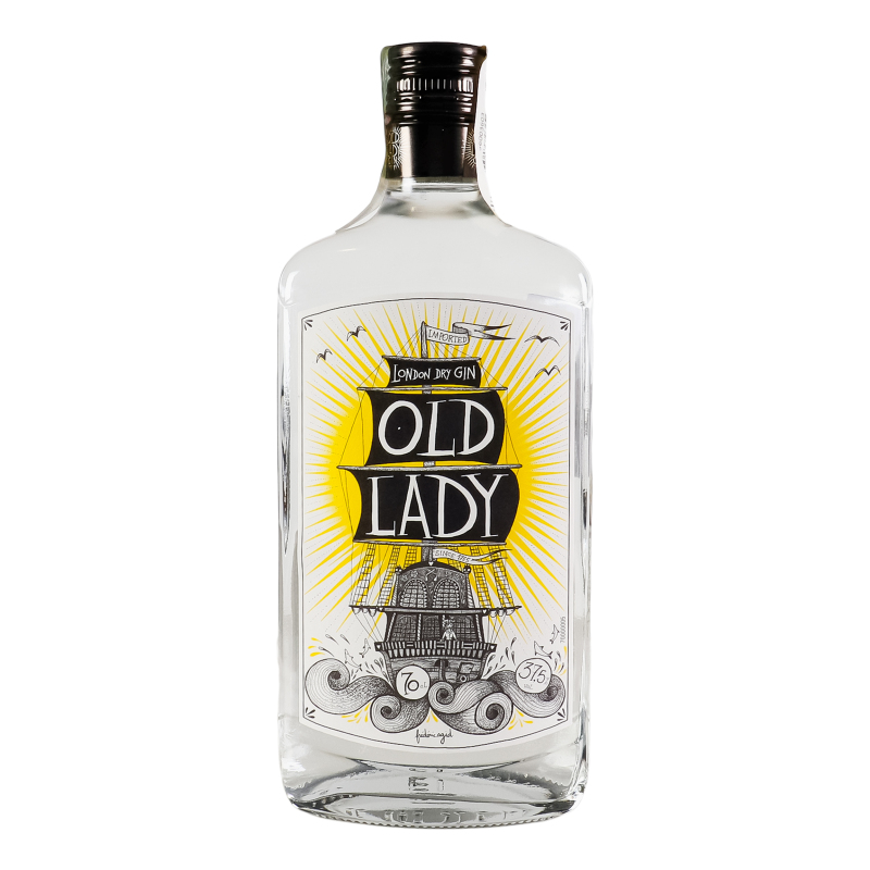 Джин Old Lady 37,5% 0,7л
