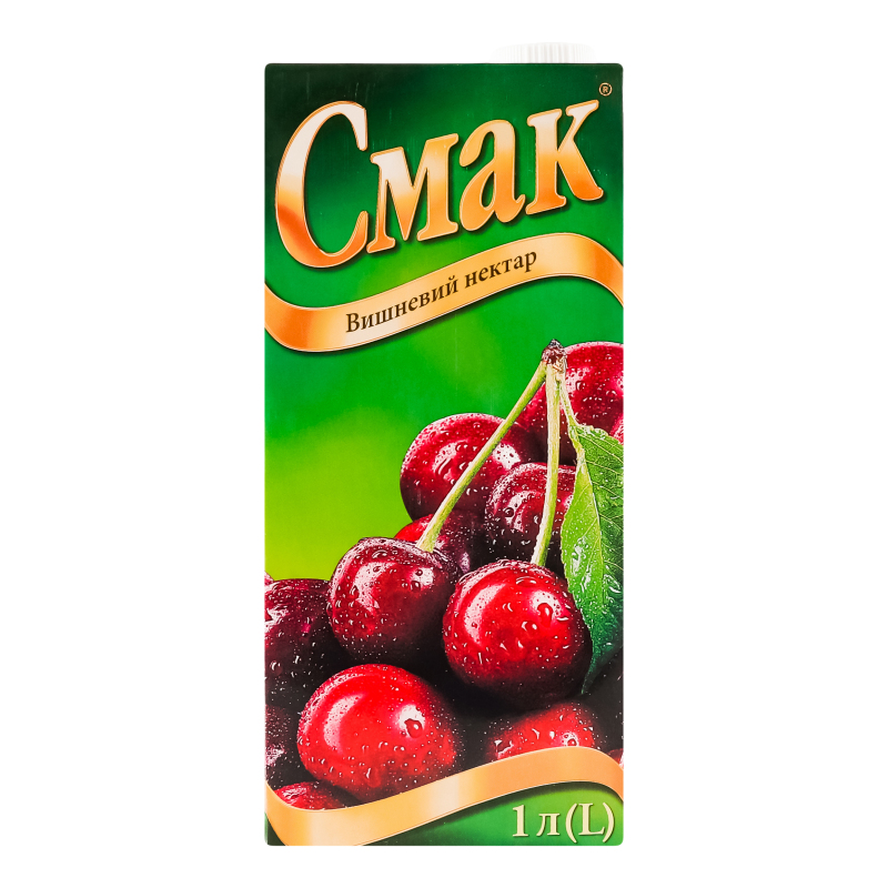 Нектар Смак вишневий 1л