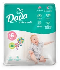 Підгузники дитячі Dada Extra Soft Junior 6 16+ кг 38шт