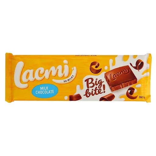 Шоколад мол Lacmi Big Bite 260г Рошен