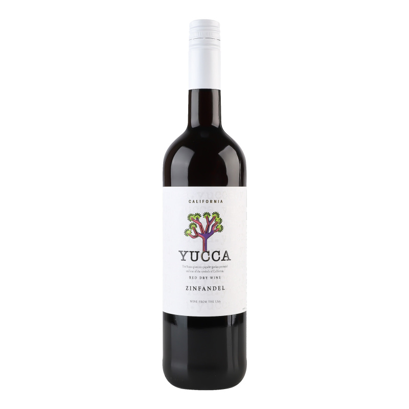 Вино Yucca Zinfandel Red черв. сухе 0,75л