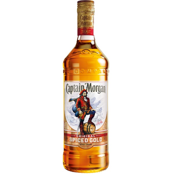 Напій на осн.рому Captain Morgan Spiced Gold 0.7л