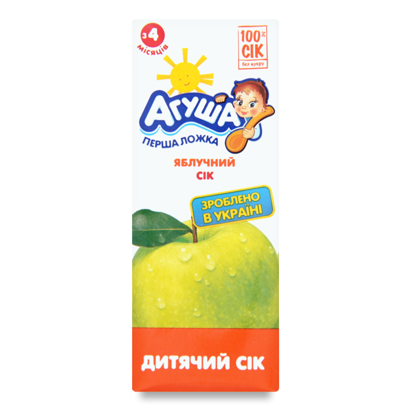 Сік Яблуко 200мл Ягуня