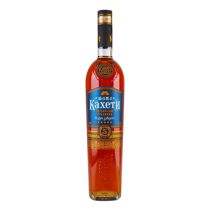 Бренді груз. Шато Кахеті 5р 40% 0,5л