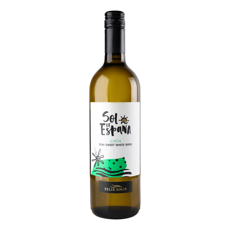 Вино Айрен біле н/сол 0,75л SOL de ESPANA