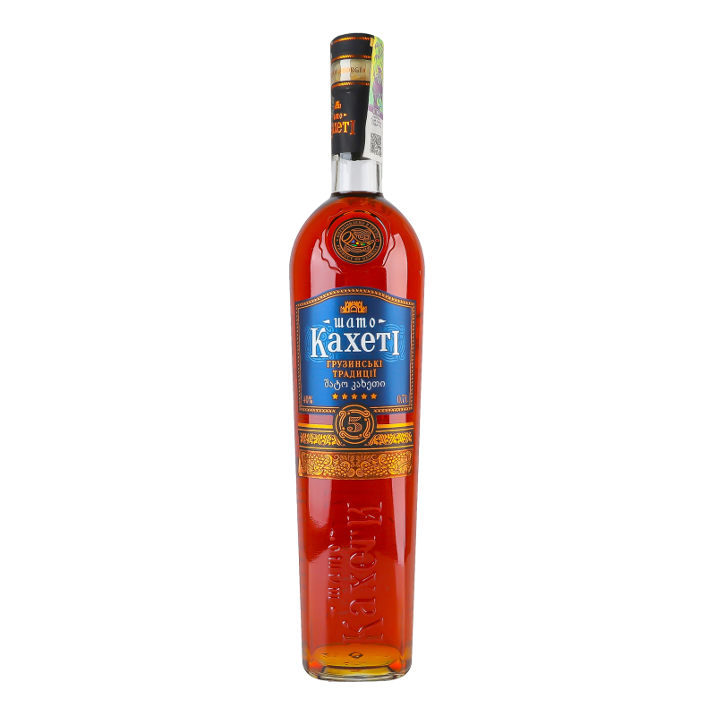 Бренді грузинський Шато Кахеті 5* 40% 0,7л