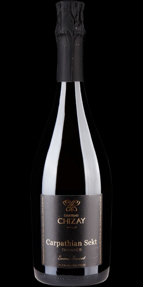 Вино ігр. Carpathian Sekt Traminer біле н/сол 0,75л ШатоЧизай