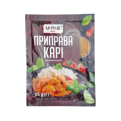 Приправа карі 25г UNA