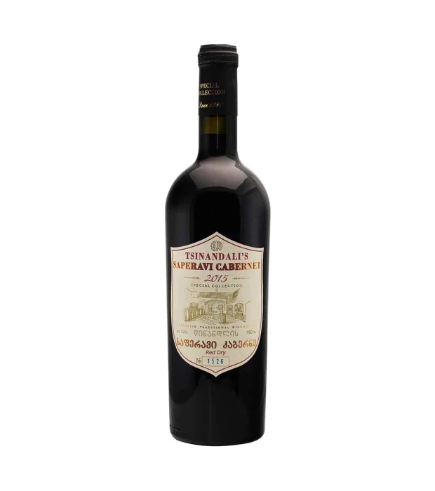Вино Спец.колекція Cabernet Sauvignon черв. сухе 0,75л