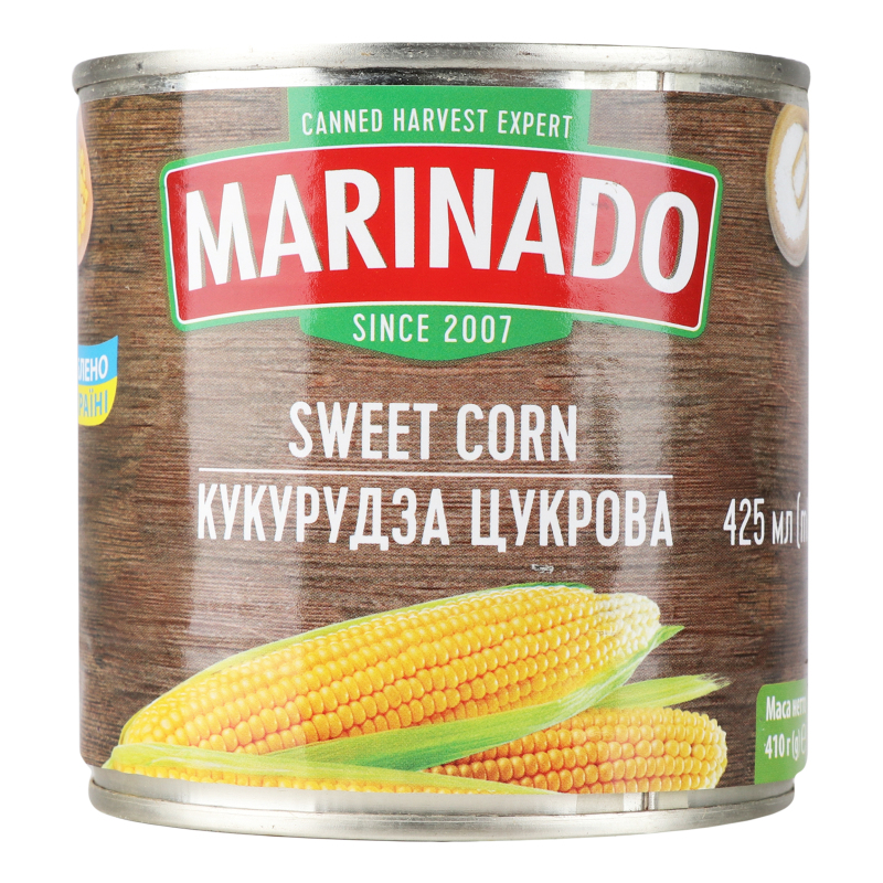 Кукурудза делікат. Маринадо 425мл