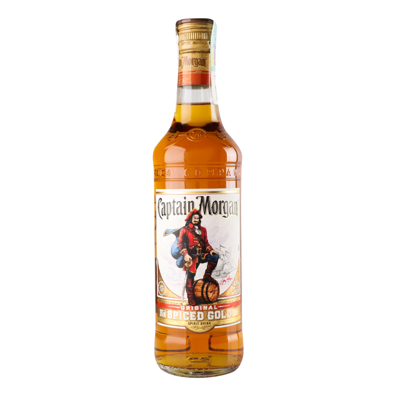 Напій на осн.рому Captain Morgan Spiced Gold 35% 0,5л