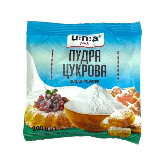 Пудра цукрова 200г UNA