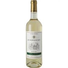 Вино Les Monts du Roy Pierre Dumontet Blanc. Vin de France, білесухе, 11-14,5%, 0,75л, Франція