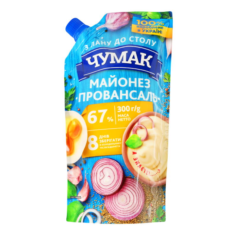 Майонез Провансаль 67% ДП 300г Чумак