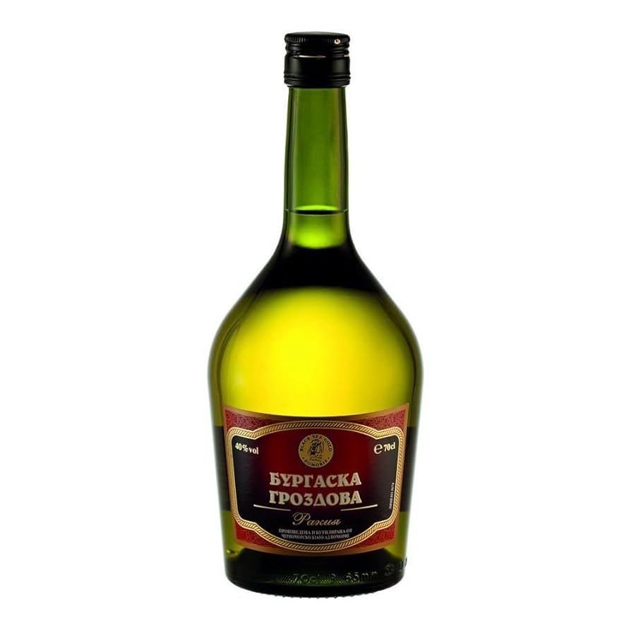 Горілка Rakia Burgas Muskat 40% 0,7л