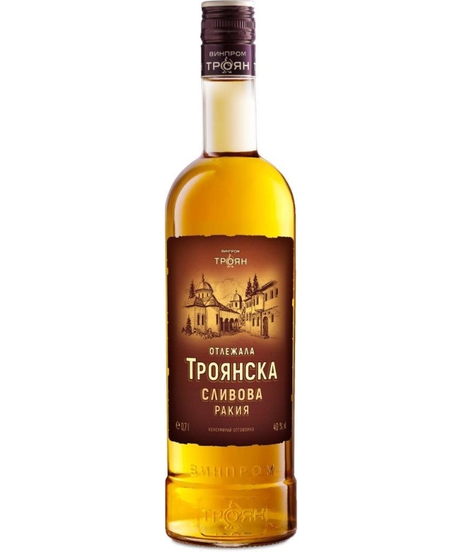 Напій алк.міцний Troyanska Plum Old Rakia 42% 0,5л