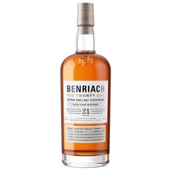Віскі BenRiach 21р 46% 0,7л
