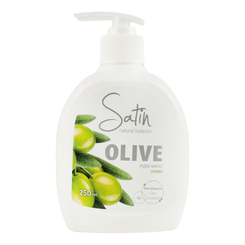 Гель-мило Satin Natural Balance олива 250мл