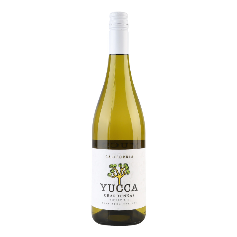 Вино Yucca Chardonnay біле сухе 0,75л