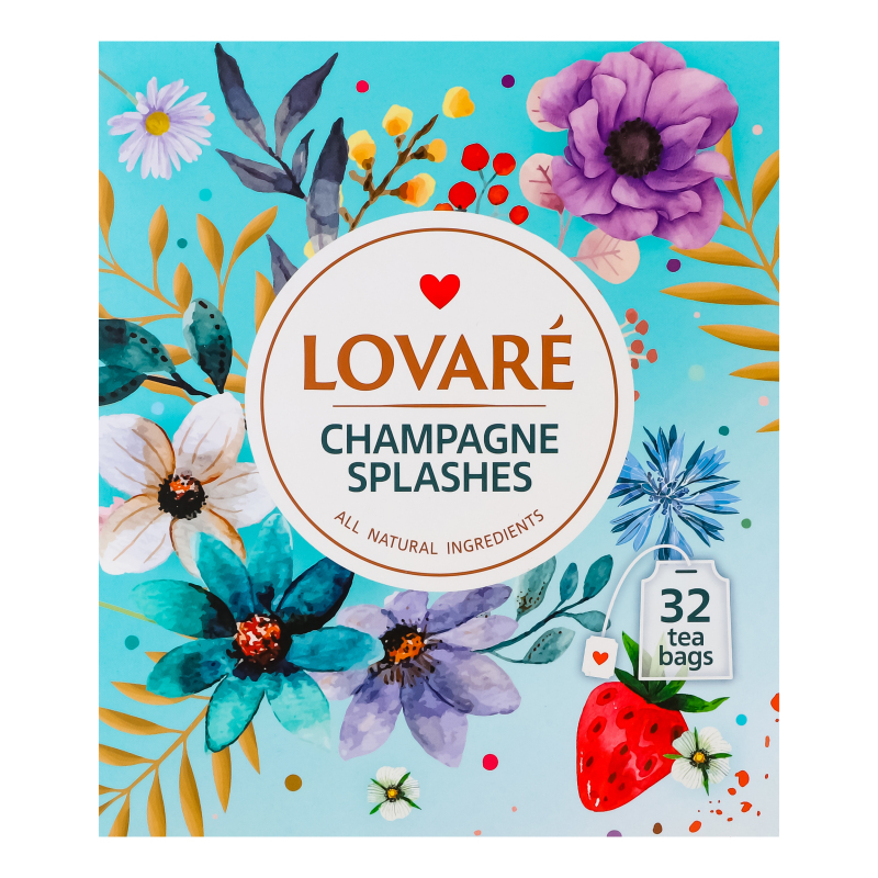 Чай LOVARE Бризки Шампанського 32пак